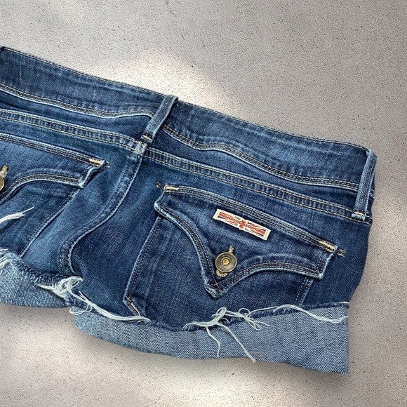 !! SOLD DO NOT BUY !! Hudson Low Rise Micro Denim Shorts - Picture 3 of 4